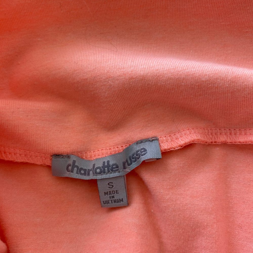 Coral Charlotte Russe Skirt - Picture 3 of 3